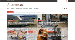 Desktop Screenshot of direito.us